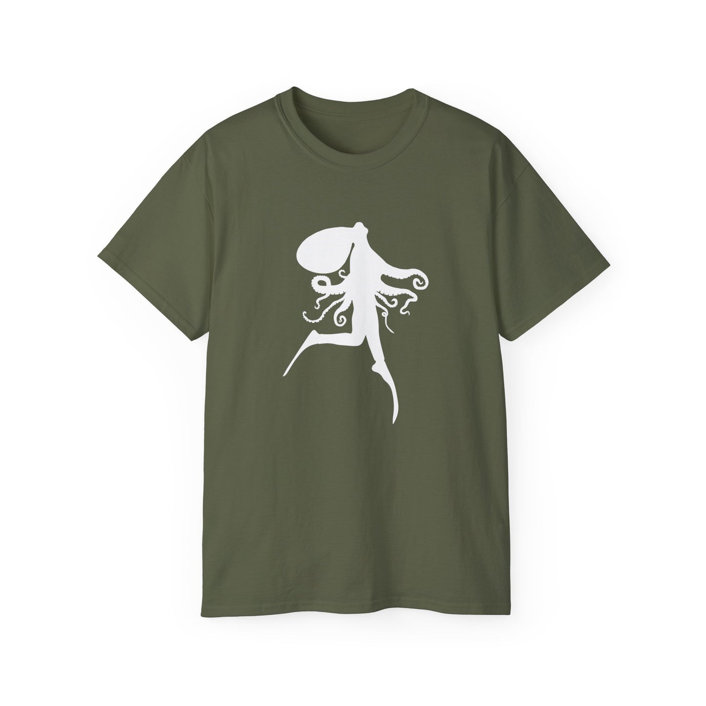 OCTOPUS DIVER (Unisex T-shirt, 6.0 oz/yd² or 203 g/m²).