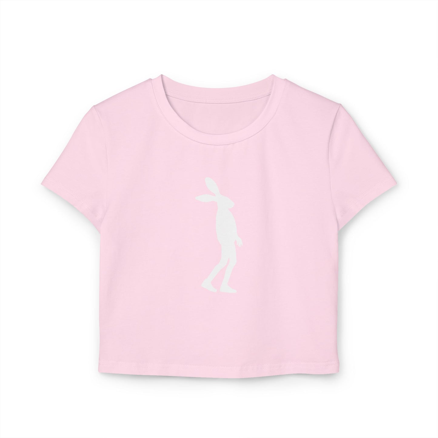 HARE GIRL (Women, Slim Fit and Mid-Length T-shirt).