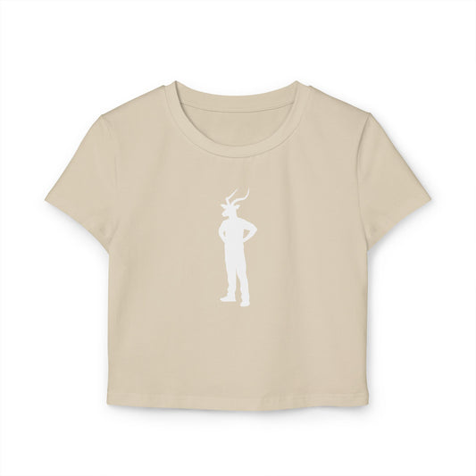 GAZELLE MAN (Women, Slim Fit and Mid-Length T-shirt).