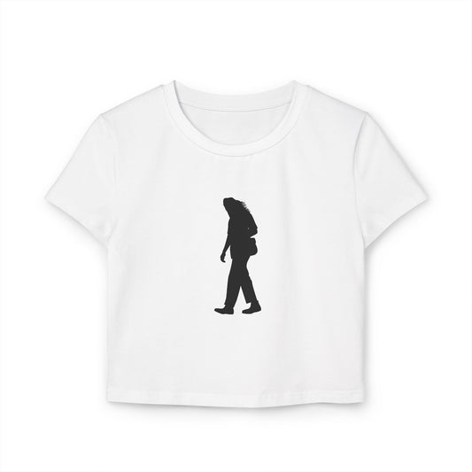 IGUANA MAN (Women, Slim Fit and Mid-Length T-shirt).