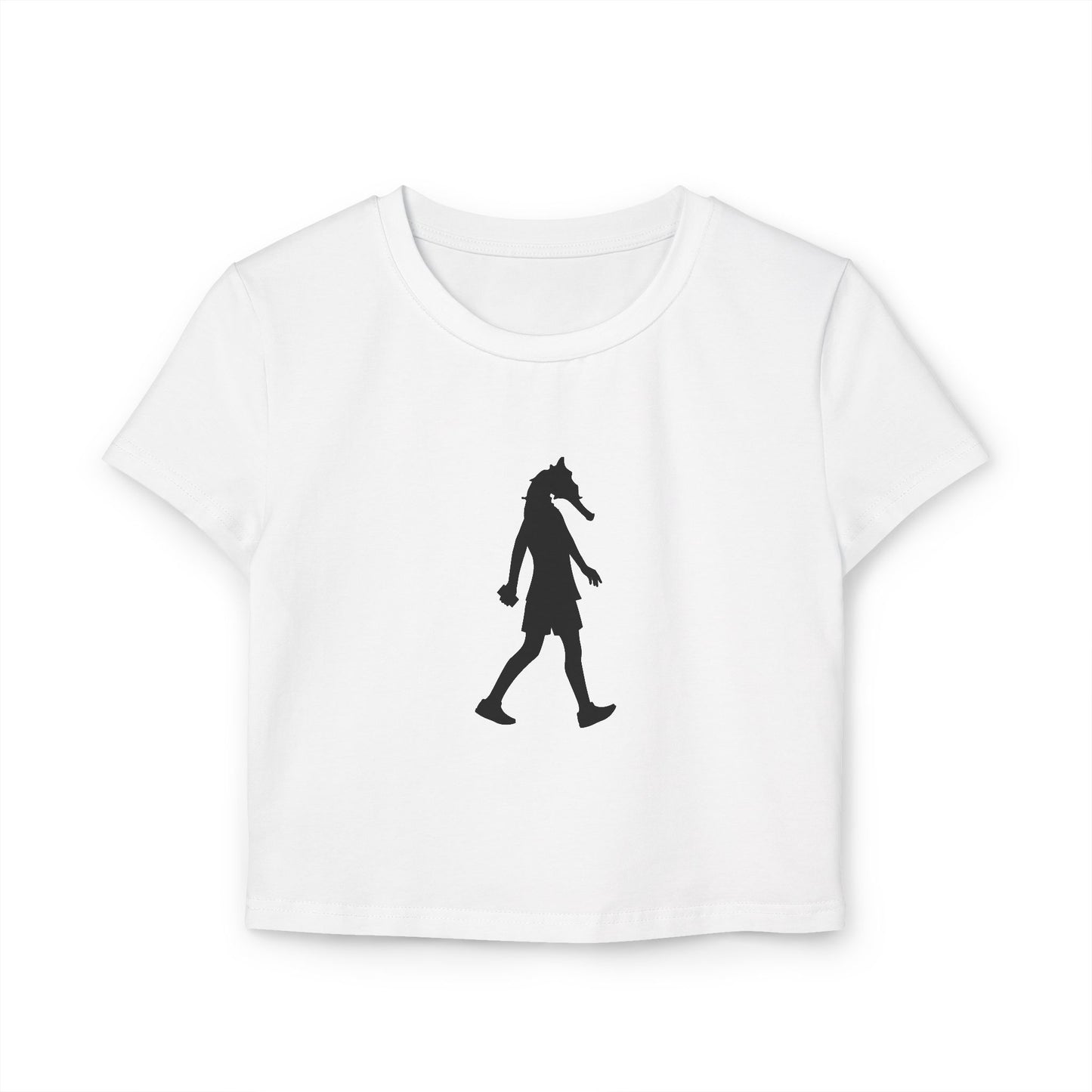 SEAHORSE GIRL (Women, Slim Fit and Mid-Length T-shirt).