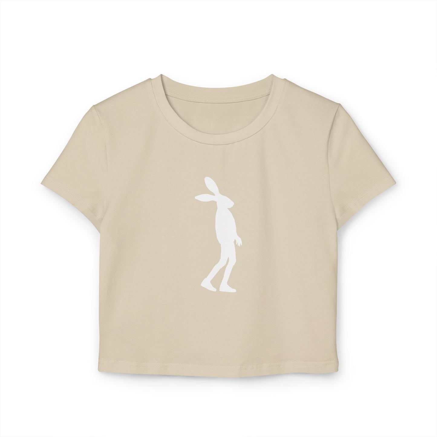 HARE GIRL (Women, Slim Fit and Mid-Length T-shirt).