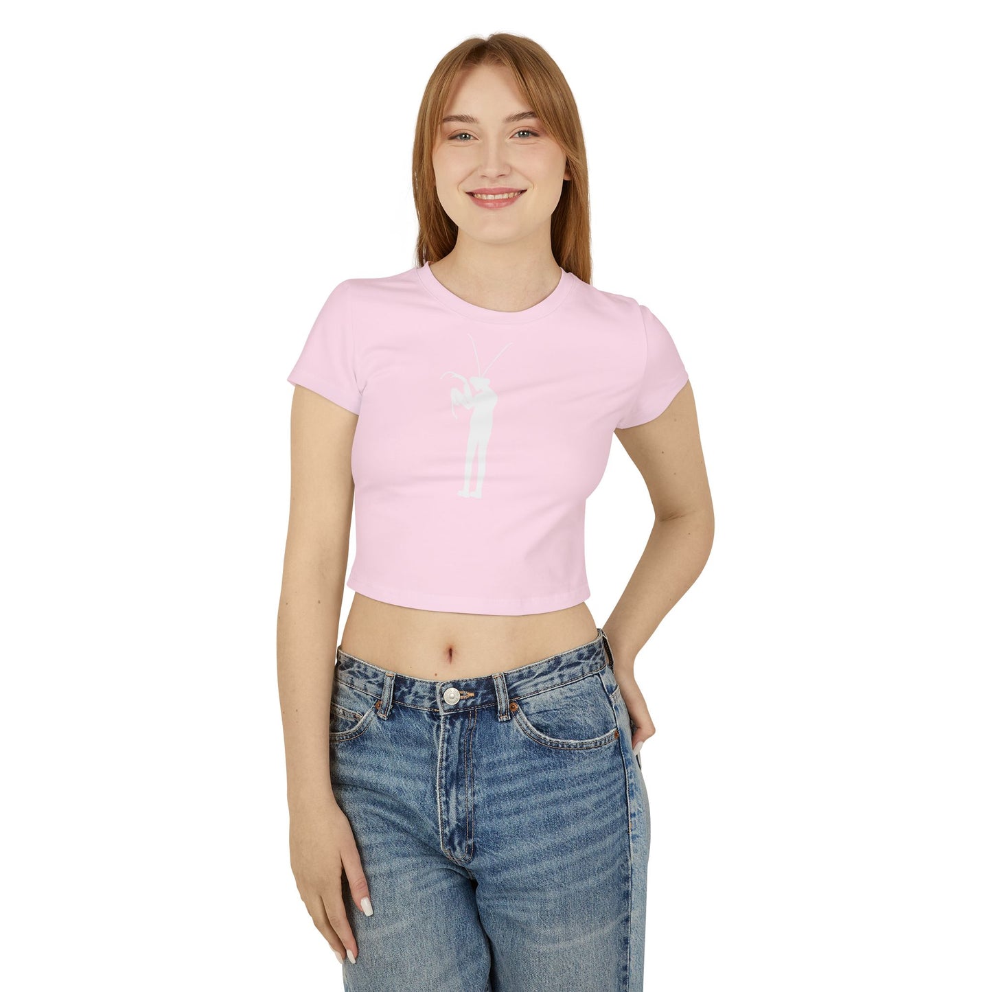 MANTIS GIRL (Women, Slim Fit and Mid-Length T-shirt).