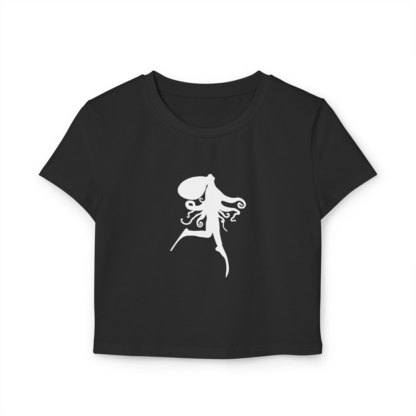 OCTOPUS DIVER (Women, Slim Fit and Mid-Length T-shirt).