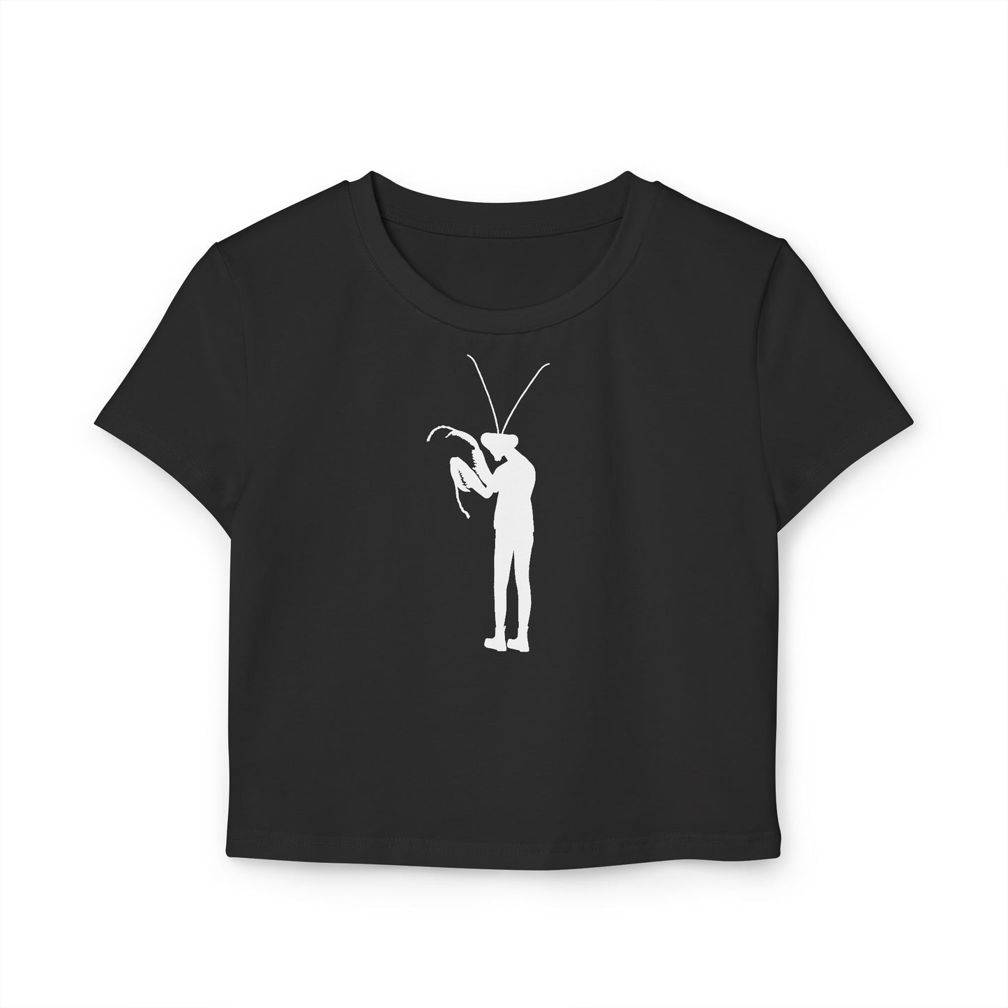 MANTIS GIRL (Women, Slim Fit and Mid-Length T-shirt).