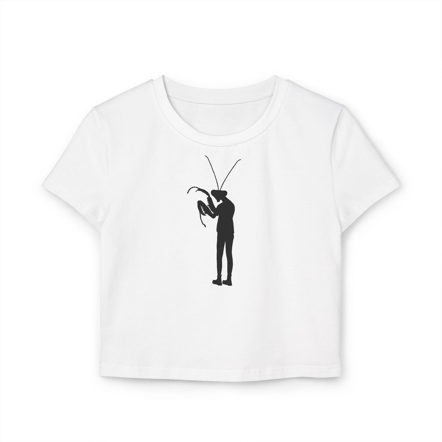 MANTIS GIRL (Women, Slim Fit and Mid-Length T-shirt).