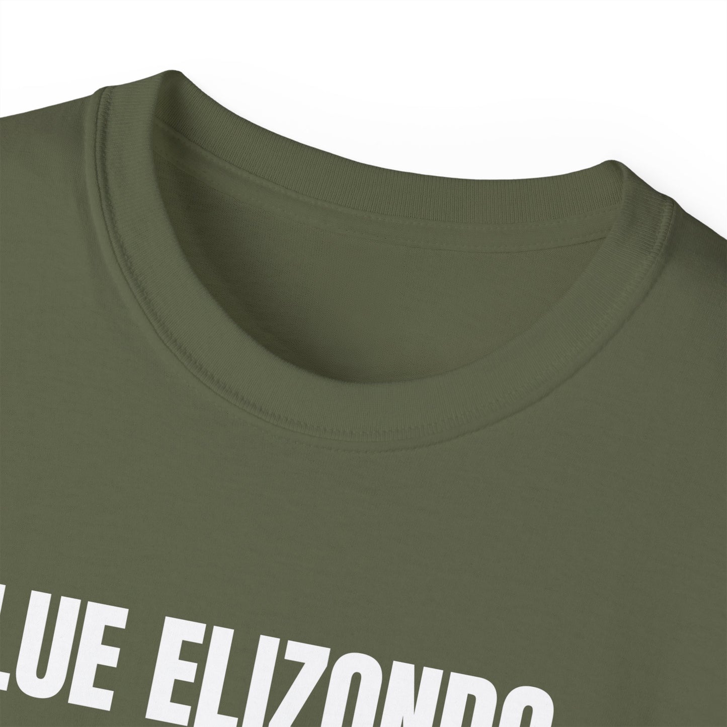 LUE ELIZONDO, THANK YOU (Unisex T-shirt, 6.0 oz/yd² or 203 g/m²).